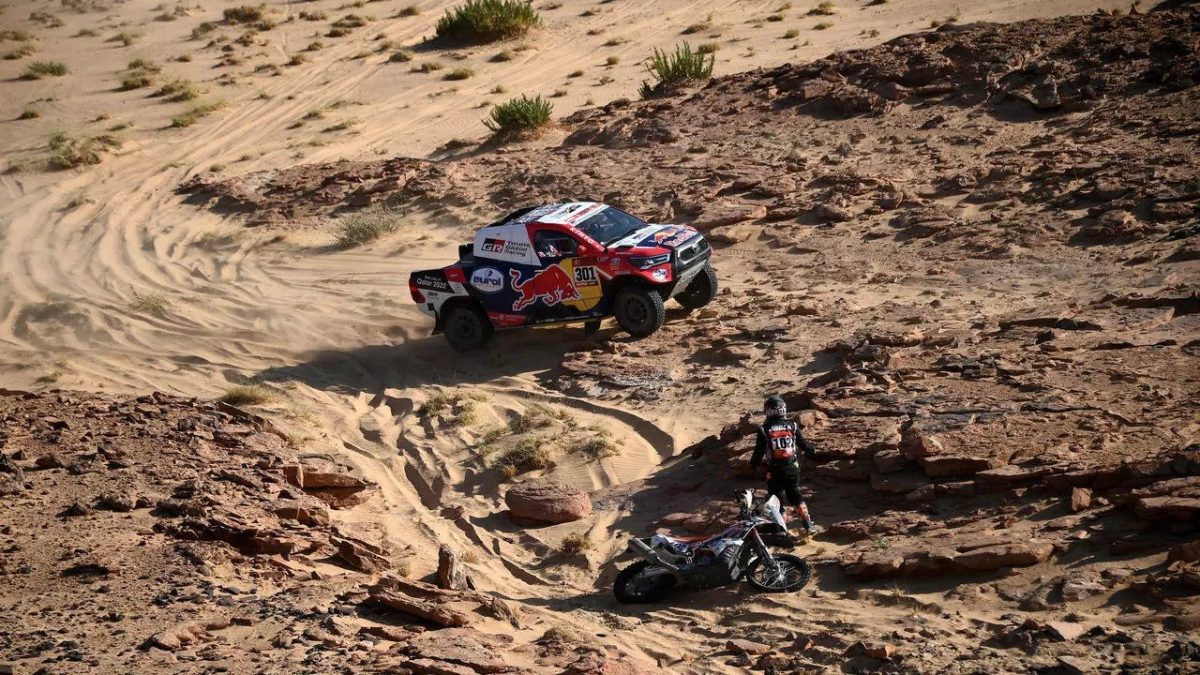 bivouac du Dakar RTS