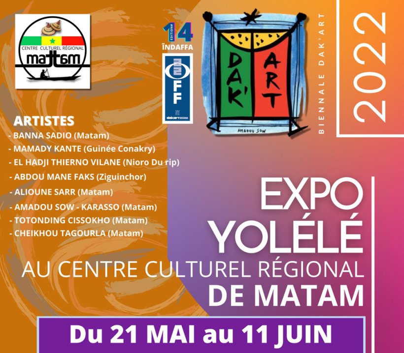 BIENNALE DE DAKAR / Exposition Yolélé à Matam