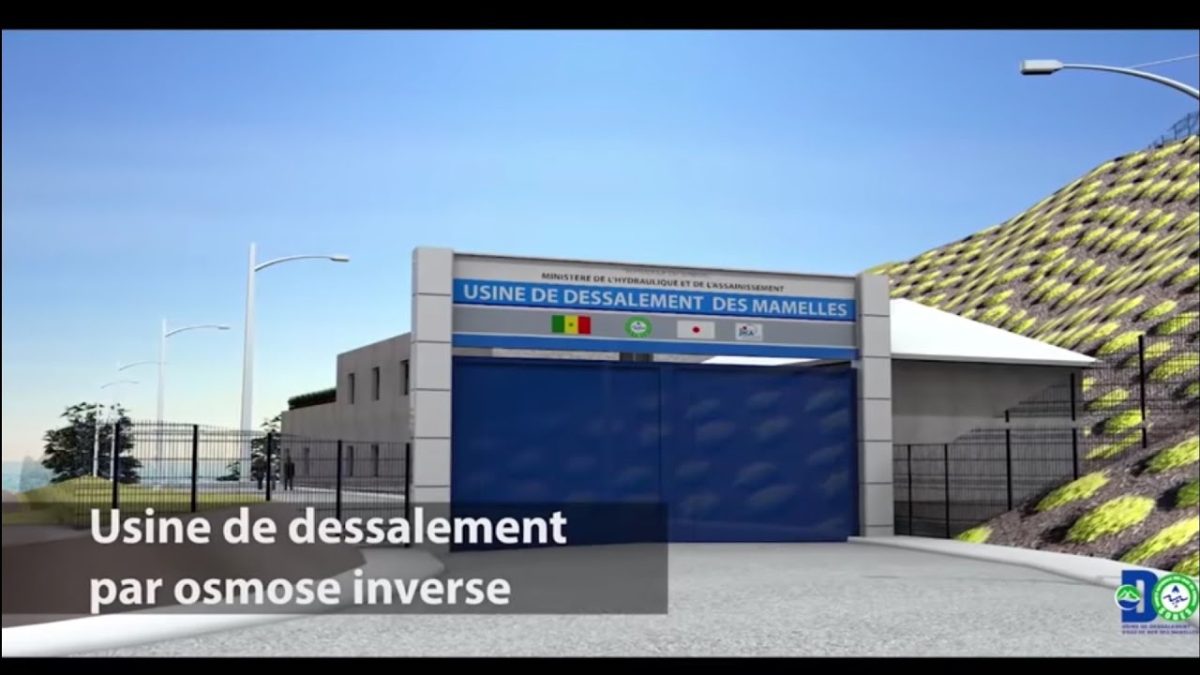 Usine de dessalement des Mamelles : lancement des travaux de pose de la conduite principale de distribution d’eau