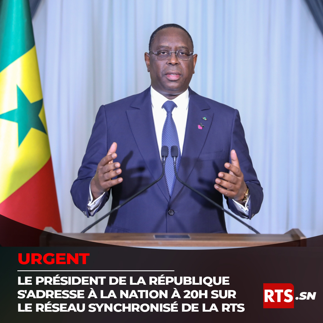 MACKY SALL S’ADRESSE À LA NATION CE VENDREDI À 20H