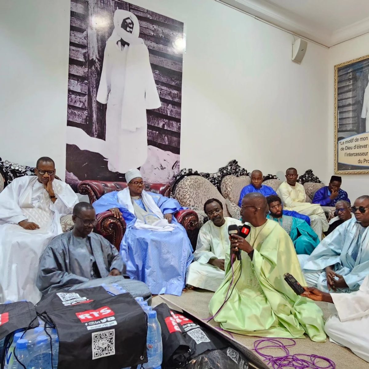 VISITE DU DIRECTEUR GÉNÉRAL DE LA RTS À TOUBA