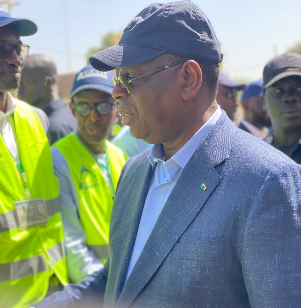 LE PRESIDENT MACKY SALL EST A KAFFRINE POUR UN CONSEIL PRESIDENTIEL DE DEVELOPPEMENT