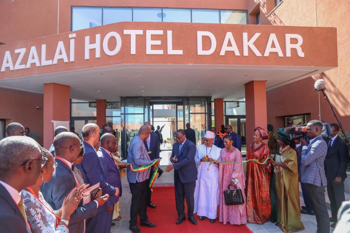 AZALAÏ HOTEL | MACKY SALL A INAUGURE LE NOUVEAU RECEPTIF