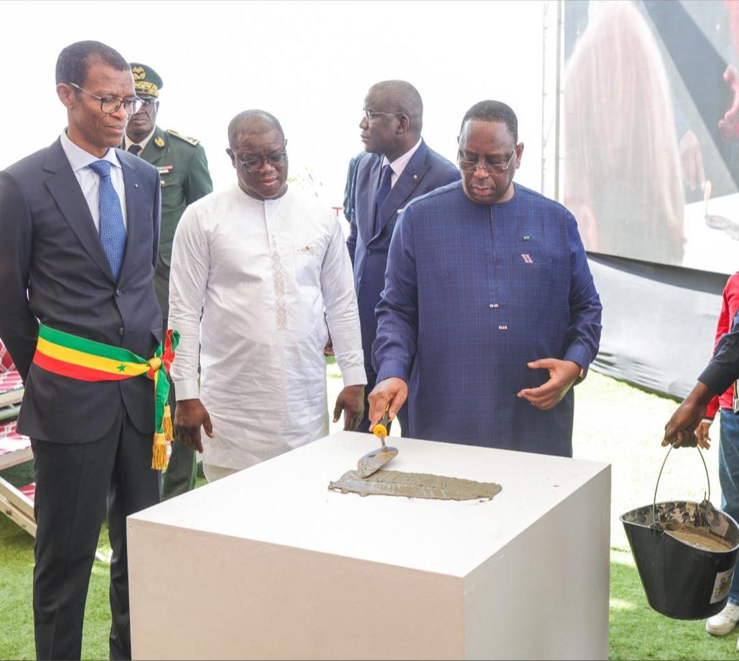 LE PRESIDENT MACKY SALL LANCE LES TRAVAUX DU MEMORIAL DE GOREE