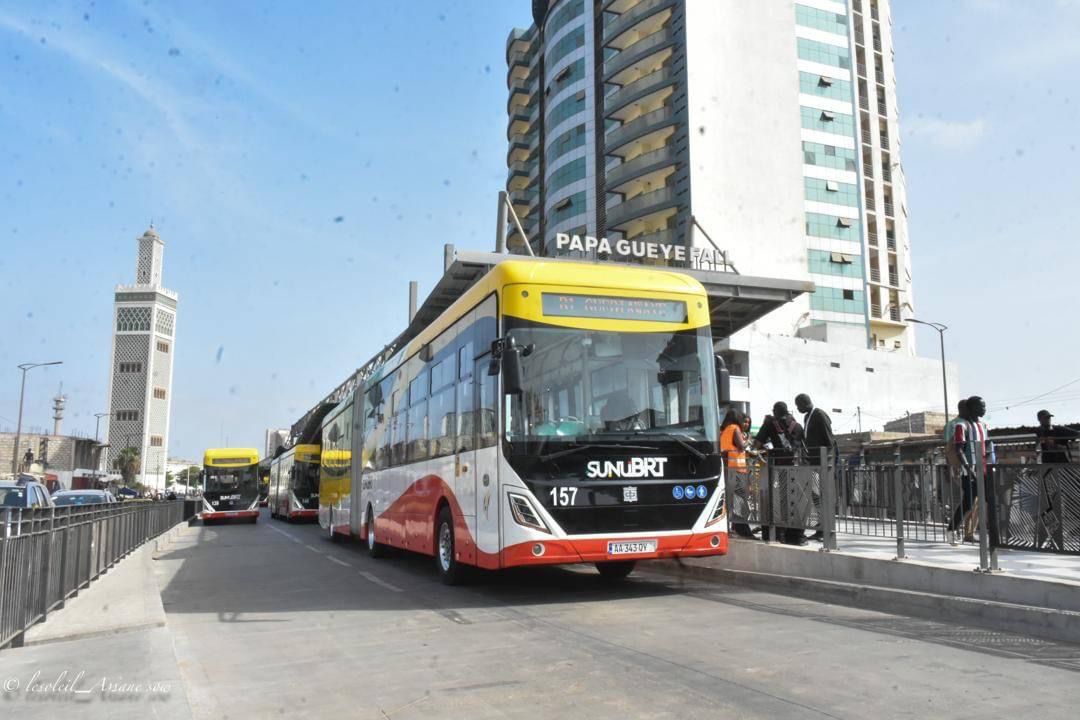 TRANSPORTS PUBLICS : LE BRT OFFICIELLMENT MIS EN SERVICE