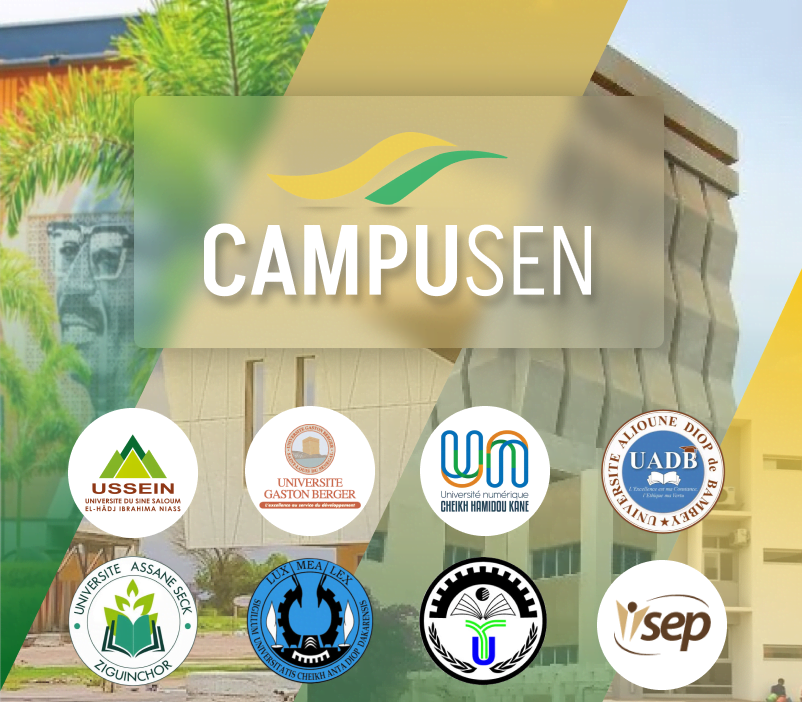 LA PLATEFORME CAMPUSEN ACCESSIBLE A PARTIR DU 7 AOUT