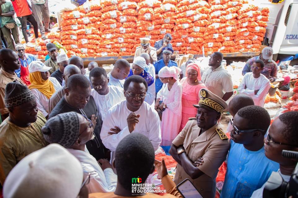 MAGAL DE TOUBA | LE MINISTRE SERIGNE GUÈYE DIOP RASSURE SUR LA DISPONIBILITÉ DES DENRÉES ALIMENTAIRES