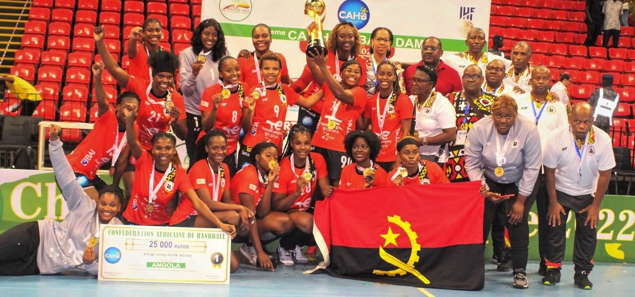 HANDBALL | L’ANGOLA SACRÉE CHAMPIONNE D’AFRIQUE, LE SÉNÉGAL FINALISTE MALHEUREUX POUR LA TROISIÈME FOIS