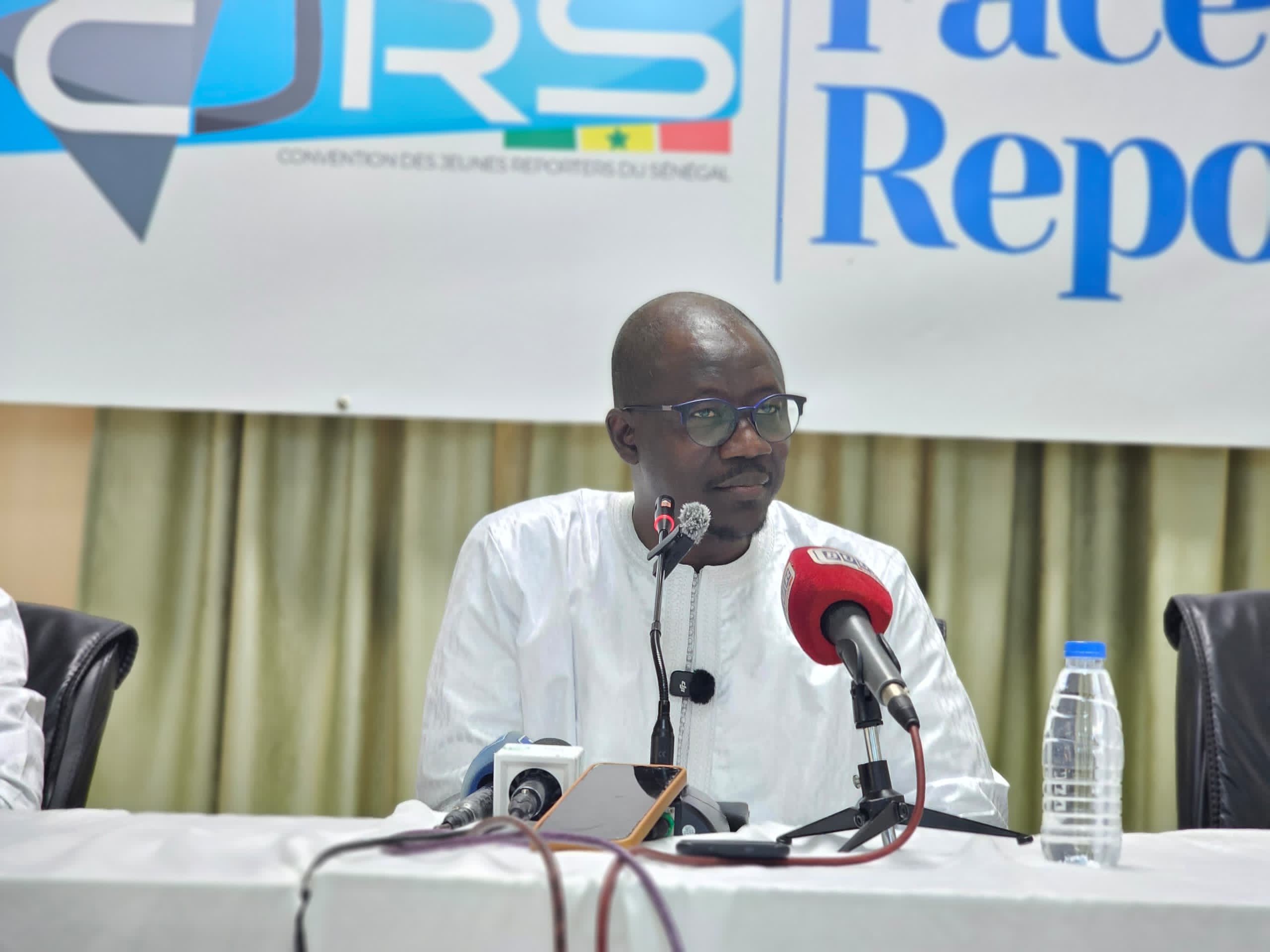 « FACE AUX REPORTERS » : LA CJRS OUVRE LE DÉBAT NATIONAL AVEC KHADIM BAMBA DIAGNE