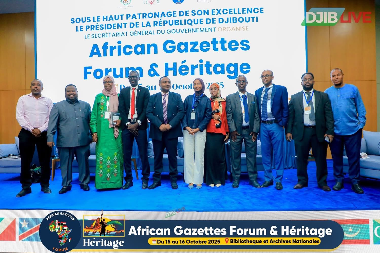 LE SÉNÉGAL PARTAGE SA VISION DE GOUVERNANCE ARCHIVISTIQUE ET NUMÉRIQUE AU FORUM AFRICAIN DES JOURNAUX OFFICIELS DE DJIBOUTI